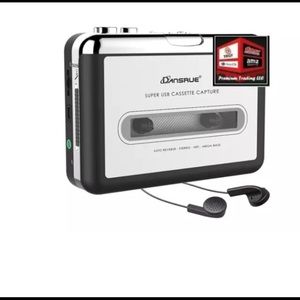 Dansrue Cassette to MP3 Converter, USB Cassette Player from Tape -C-5.3-…